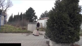 Another hot redhead accidental poop while peeing