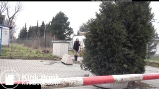 Another hot redhead accidental poop while peeing