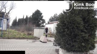 Another hot redhead accidental poop while peeing