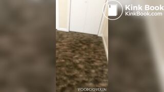 Bbw ebony squirting shit on her carpet