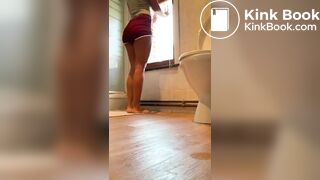 Red Shorts Poop - video 2