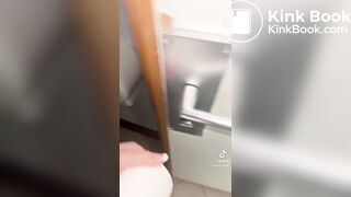 Latina caught shitting by her friend