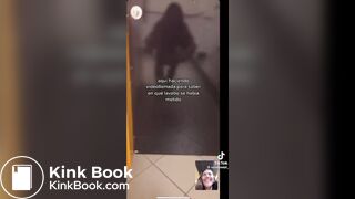 Latina caught shitting by her friend