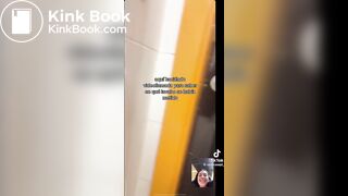 Latina caught shitting by her friend