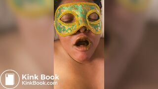 My Devoted and Hungry Ebony Slave Feasts on Fresh Shit!