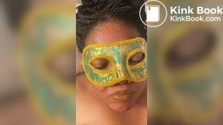 My Devoted and Hungry Ebony Slave Feasts on Fresh Shit!