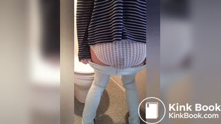 Girl panty pooping compilation