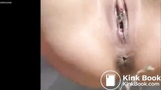 Very cute French Teen Girl Pooping Compilation