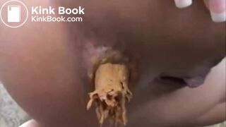 Very cute French Teen Girl Pooping Compilation