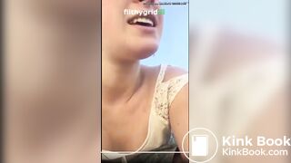 Girl pooping - video 676