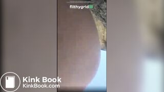 Girl pooping - video 676