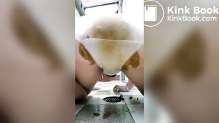 Shit in panties and rubs it in