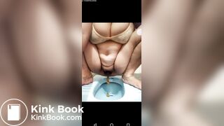 Indian aunty poop