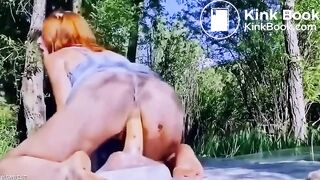 Outdoor Shitty Anal Ride