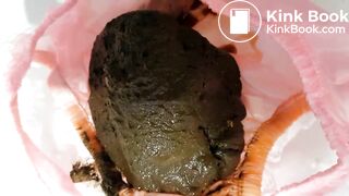 Another big poop in plastic panties
