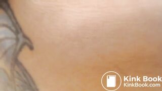 Hairy milf has some rumbles and a runny poop