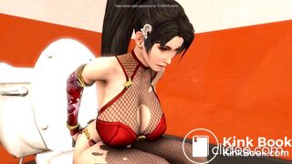 Momiji Have Diarrhea Toilet To Bathtub (REVERSED)