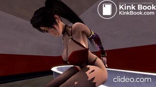 Momiji Have Diarrhea Toilet To Bathtub (REVERSED)