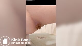 Teen girl poops