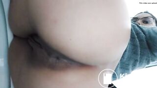 Cute babe takes a shitt