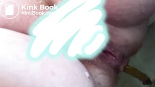 Chubby milf shitting