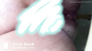 Chubby milf shitting