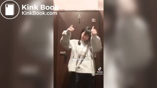 Chinese girl pooping selfie