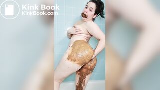 Holding in mouth and smear