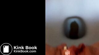 Sexy pussy Close-up toilet poop