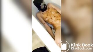 Kinky teen gets shat by another whore