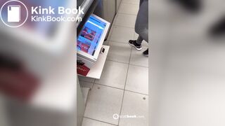 Sexy poop public