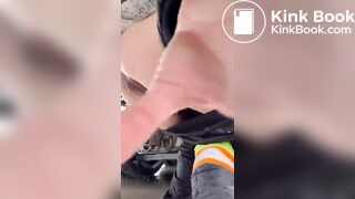 Trucker caught short