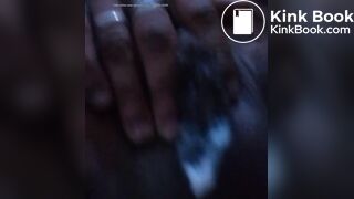 Black ebony creamy pussy shitty booty