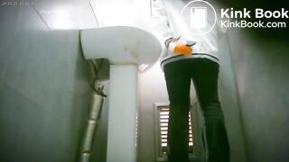 Peeping at Chinese girls using the restroom.ZZA_16