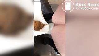 Girl shit on the potty
