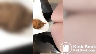 Girl shit on the potty