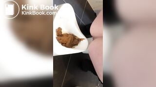 Girl shit on the potty