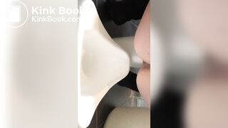 Girl shit on the potty