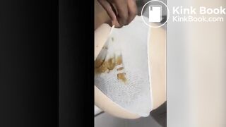 She poops her pantis then gets fucked while still weari