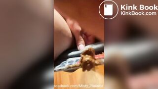 Sexy teen scat #3