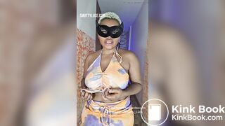 Ebony EATING her POOP - Shithole Drilling ASS TO MOUTH