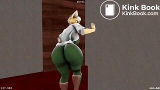 Star fox Female Fox and Krystal Hyperscat (WIP)