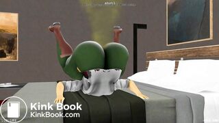 Star fox Female Fox and Krystal Hyperscat (WIP)