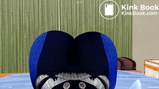 Star fox Female Fox and Krystal Hyperscat (WIP)