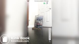 Hot big tits yoga girl shitting a creamy load on th