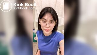 Chinese girl pooping selfie - 2
