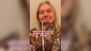 Teen girl caught pooping by friend