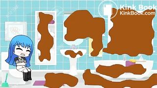 Gacha Girl Has Diarrhea After Taco Bell