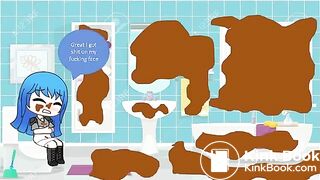 Gacha Girl Has Diarrhea After Taco Bell