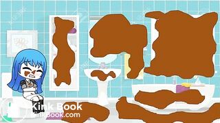 Gacha Girl Has Diarrhea After Taco Bell